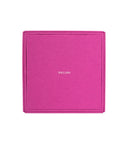 Solea Rosa Pembe Deri Tepsi