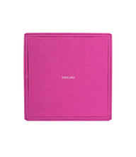 Solea Rosa Pembe Deri Tepsi