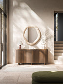 Soley Koyu Kahverengi Lake Meşe Dressoir 160 cm