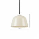 Solo Medium Sarkıt - 30 Cm-Sarkıt Aydınlatma-Lumiana-Latte-NowShopFun