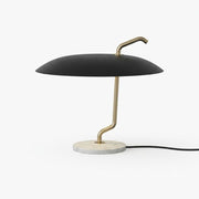 Sora 25 Cm Mermer Detaylı Abajur