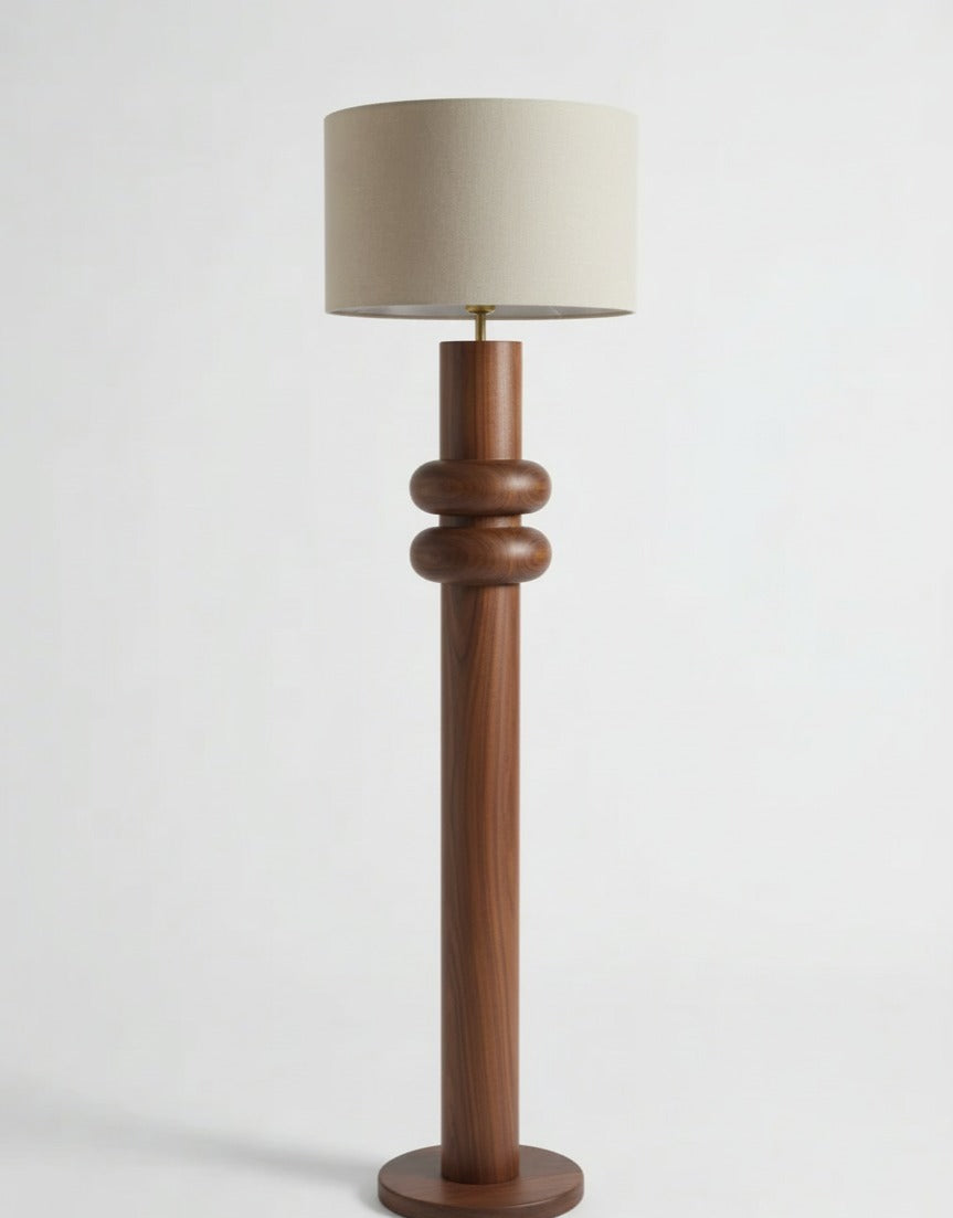 Sorrento Ahşap Lambader Ceviz-Lambader-Pinot Interior-NowShopFun