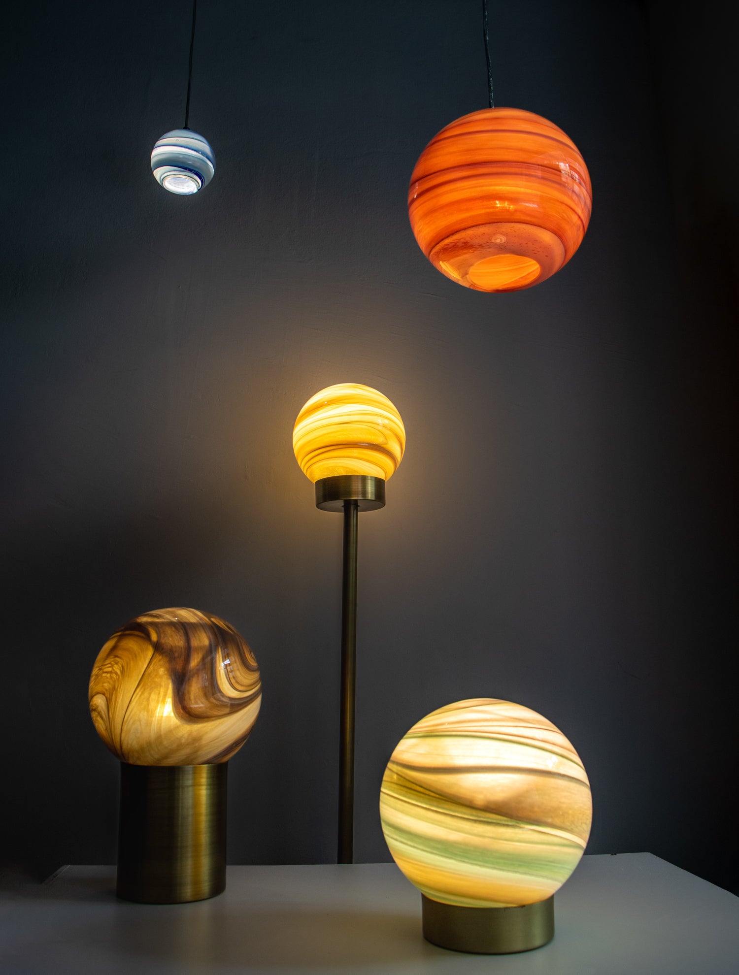 Space Jüpiter Masaüstü Aydınlatma
