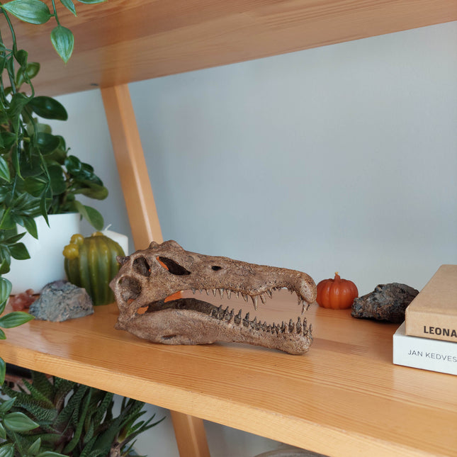 Spinosaurus Mini Seramik Heykel-Heykel-The Fossil Art-NowShopFun