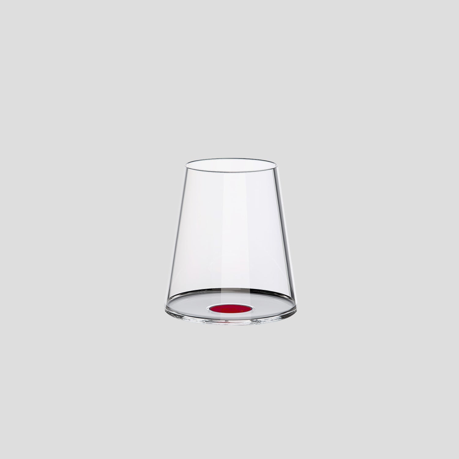 Split Glass - Kırmızı Şarap Bardağı - Kırmızı