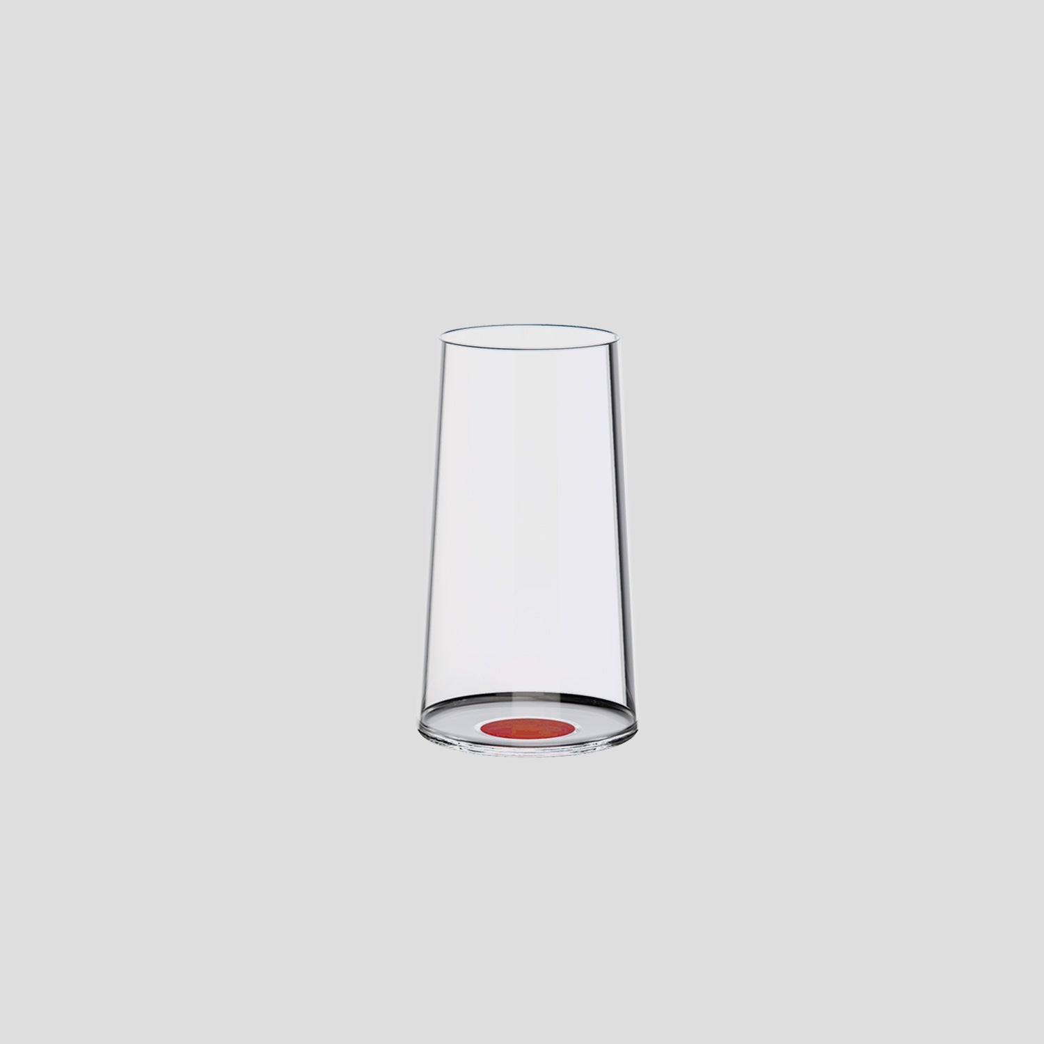 Split Glass - Şampanya Bardağı - Kırmızı