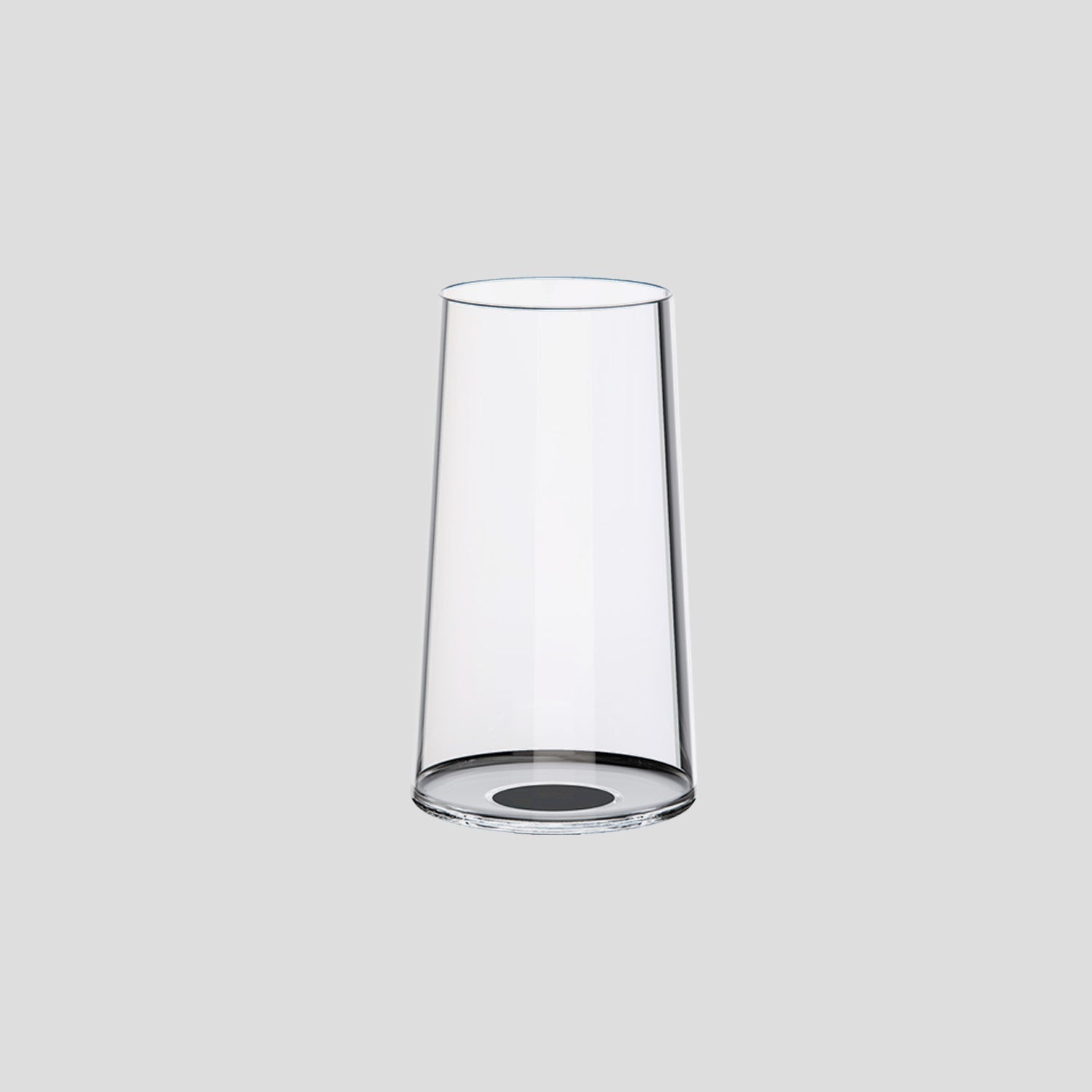 Split Glass - Şampanya Bardağı - Siyah