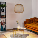 Spokes 2 Led Ambient Büyük Altın Sarkıt Aydınlatma