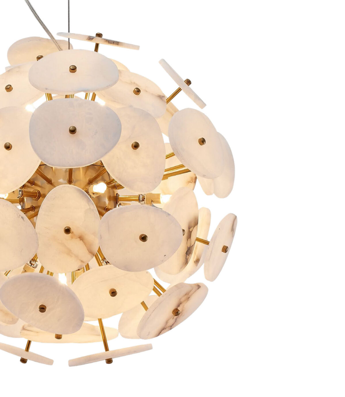 Sput Mermer Sarkıt Avize