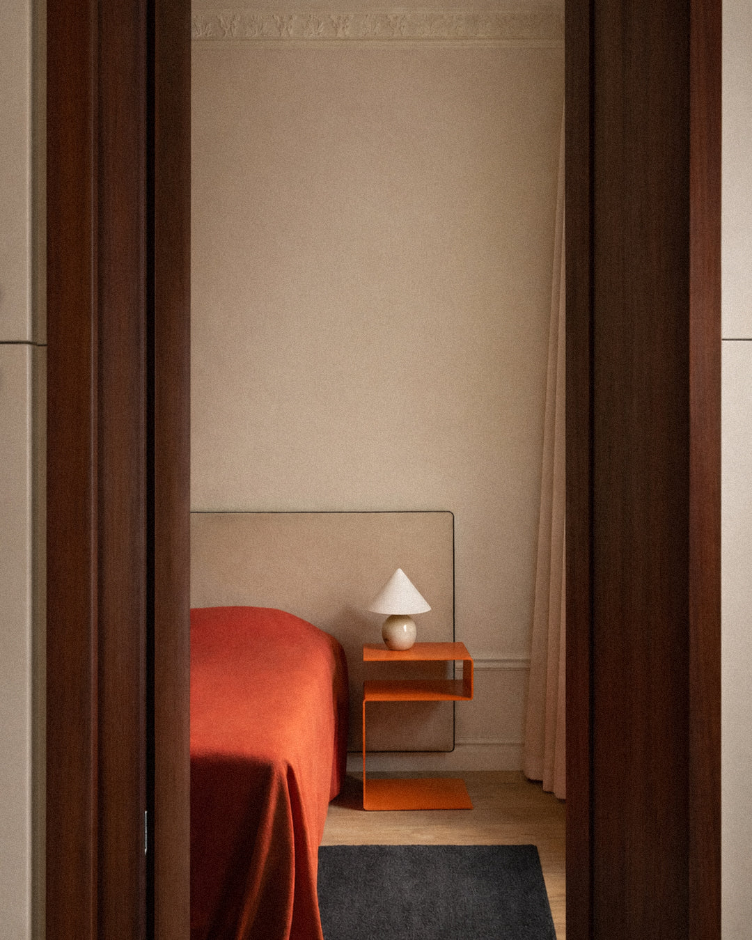 Fold Çok Amaçlı Metal Yan Sehpa