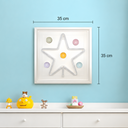 Star Soft Işıklı Duvar Dekoru | LED & USB Duvar Aksesuarı / Star Soft Işıklı Duvar Dekoru