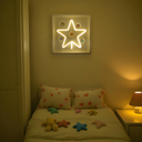 Star Soft Işıklı Duvar Dekoru | LED & USB Duvar Aksesuarı / Star Soft Işıklı Duvar Dekoru