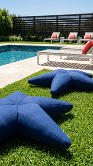 Starfish Havuz, Deniz Ve Dış Mekan Pufu | Bahçe Kullanımına Uygun Puf Minder-Minder-livingstore-Gri-NowShopFun