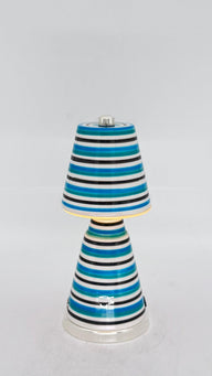 Steffy Renkli Seramik Şarjlı Masa Lambası-Masa Lambası-Dopamin Lighting-LİLA-NowShopFun