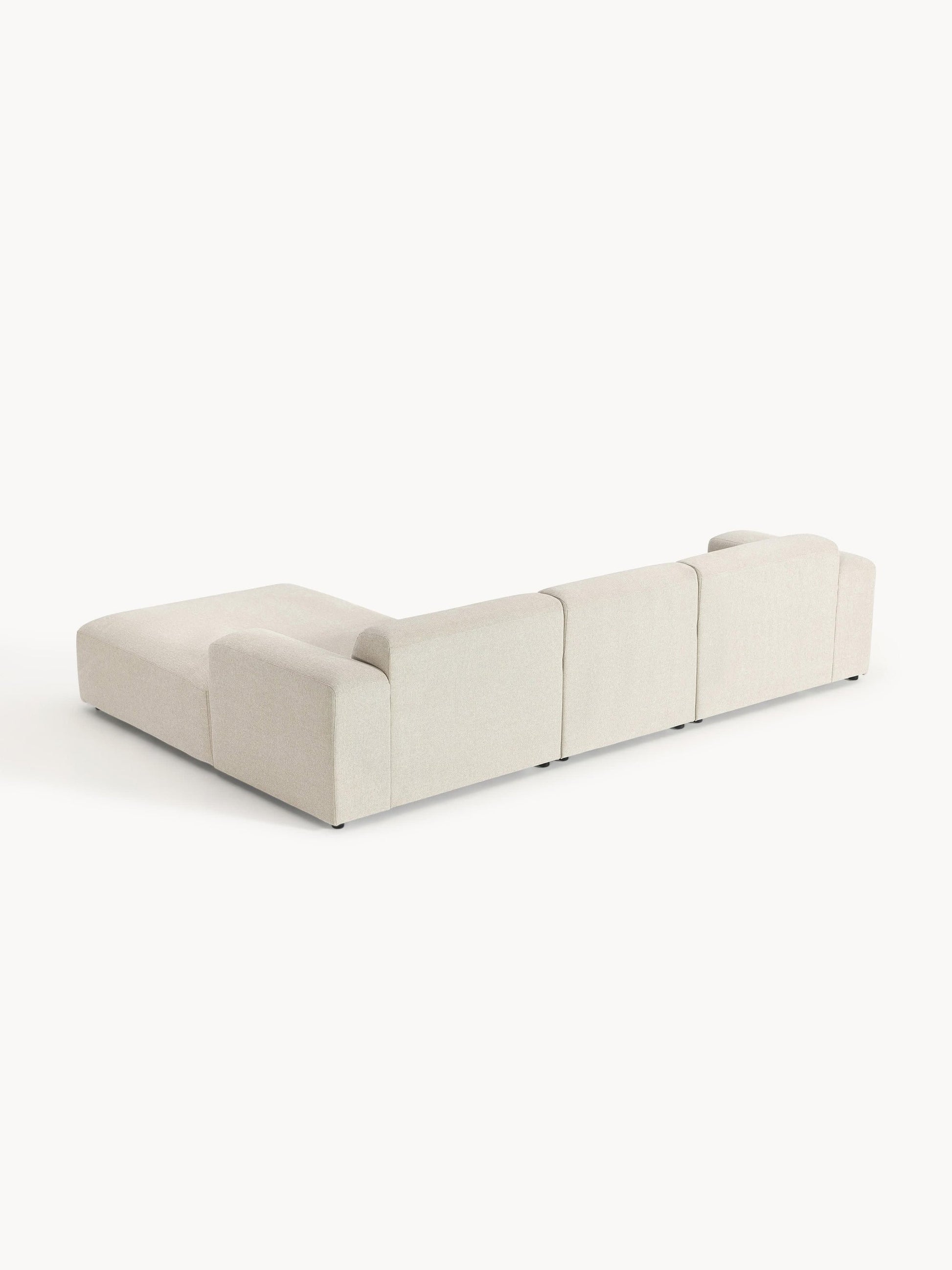 Stella Modüler Köşe Kanepe – Keten Döşemeli 4-5 Kişilik-Köşe Koltuk-Innature Home-Sağ Köşe-Açık Bej-NowShopFun