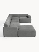 Stella Yumuşak Oturumlu Modüler Köşe Kanepe keten, 5-6 Kişilik-Köşe Koltuk-Innature Home-Keten - Açık Bej-Sağ-NowShopFun