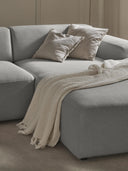 Stella Yumuşak Oturumlu Modüler Köşe Kanepe keten, 5-6 Kişilik-Köşe Koltuk-Innature Home-Keten - Açık Bej-Sağ-NowShopFun