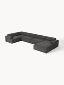 Stella Yumuşak Oturumlu Modüler Köşe Kanepe keten, 5-6 Kişilik-Köşe Koltuk-Innature Home-Keten - Açık Bej-Sağ-NowShopFun