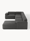 Stella Yumuşak Oturumlu Modüler Köşe Kanepe keten, 5-6 Kişilik-Köşe Koltuk-Innature Home-Keten - Açık Bej-Sağ-NowShopFun