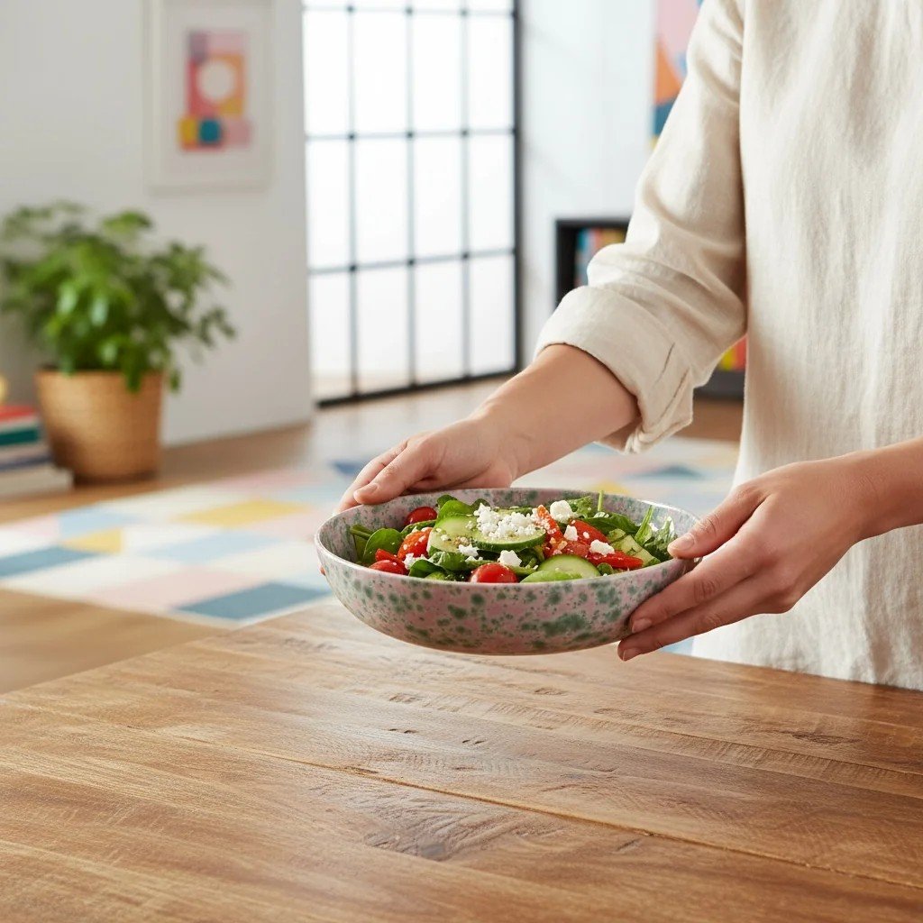 Stoneware Büyük Tabak