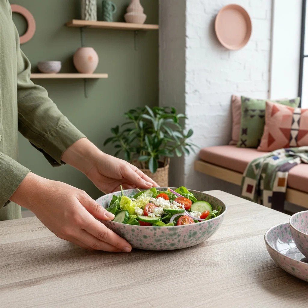 Stoneware Büyük Tabak