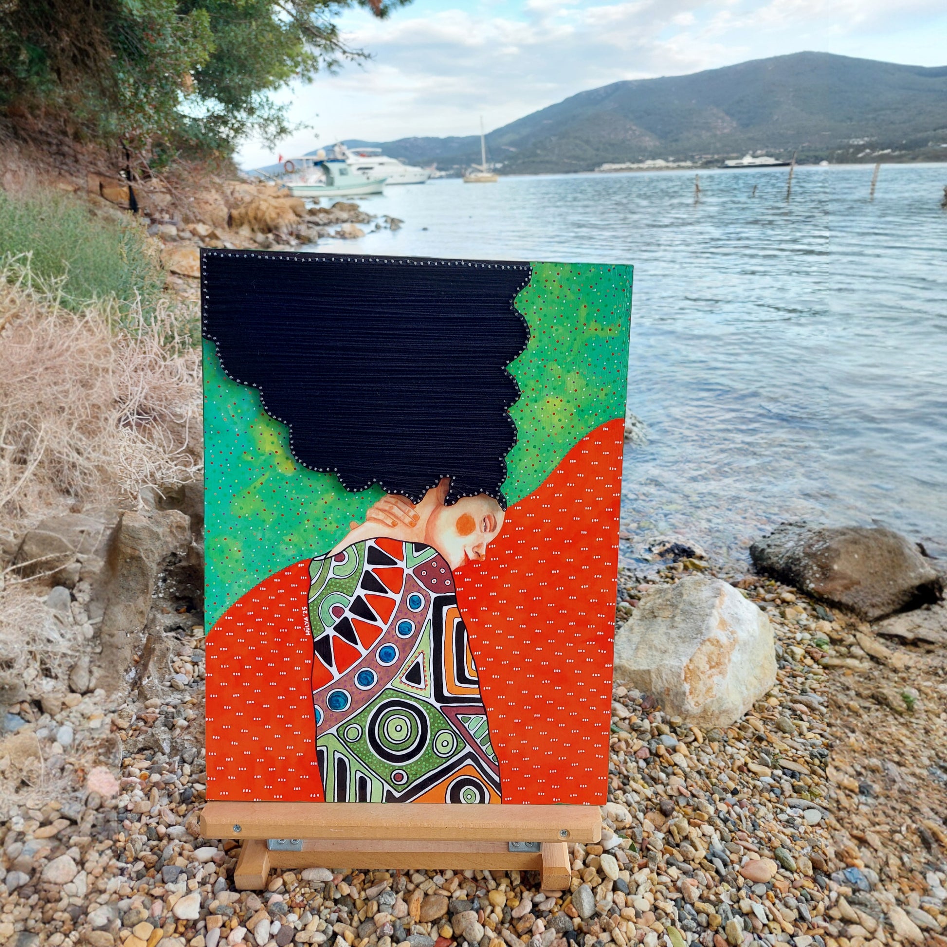 String Art Tablo - Can't Explain The Way It Hurts