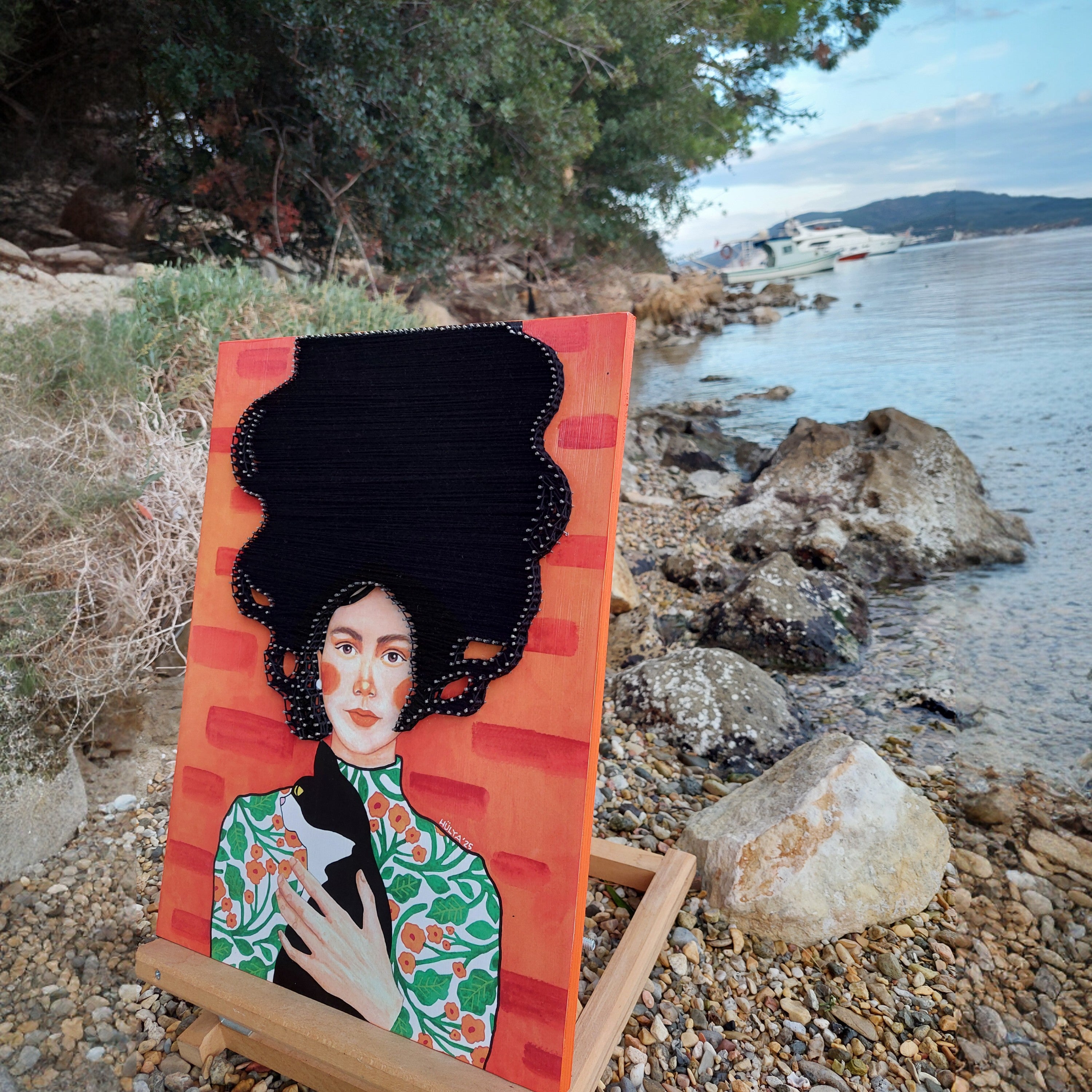 String Art TAblo - Not a Before, Not An After