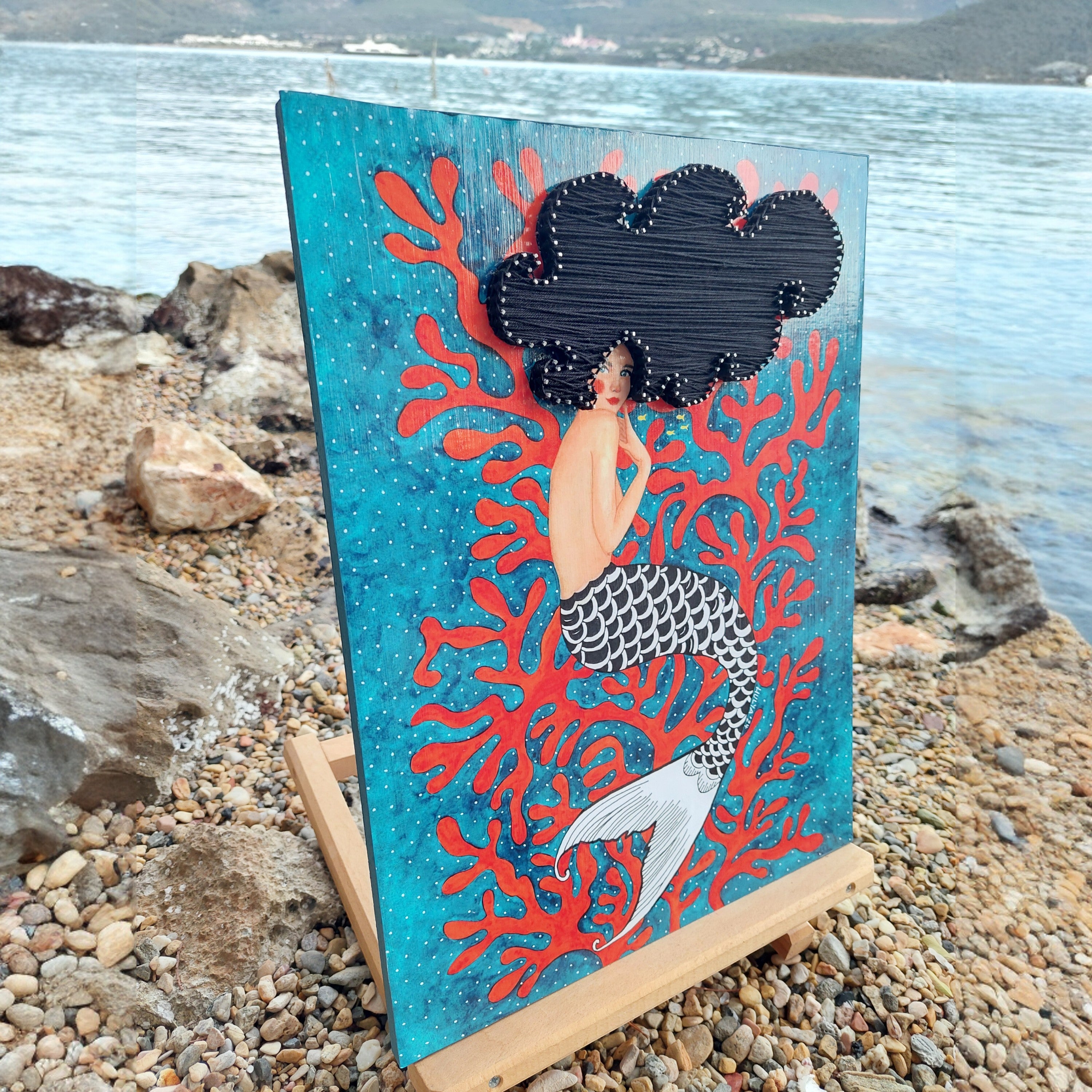 String Art Tablo - Your Destiny May Keep You Warm