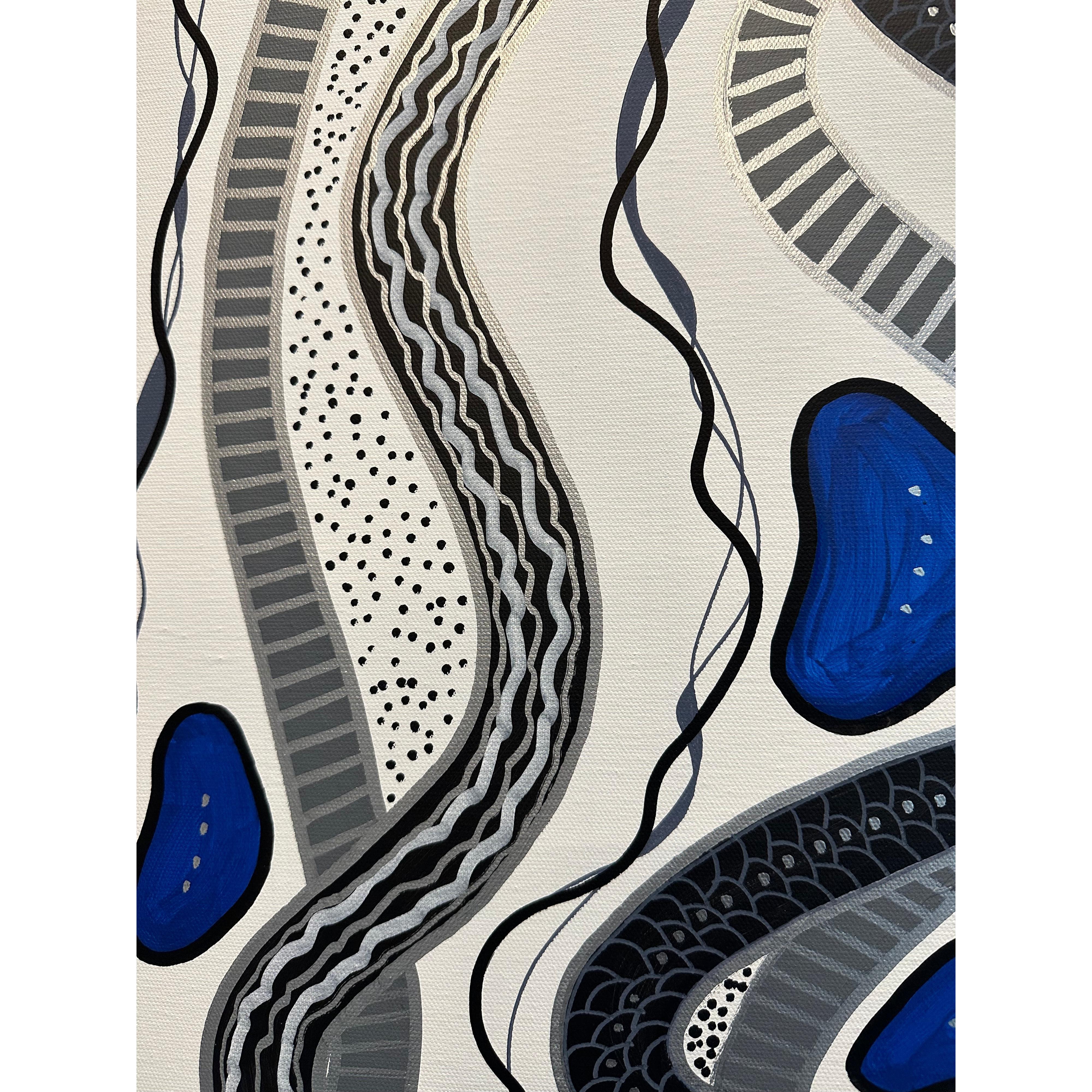 Strings İpler Kansas Üzeri Akrilik Tablo