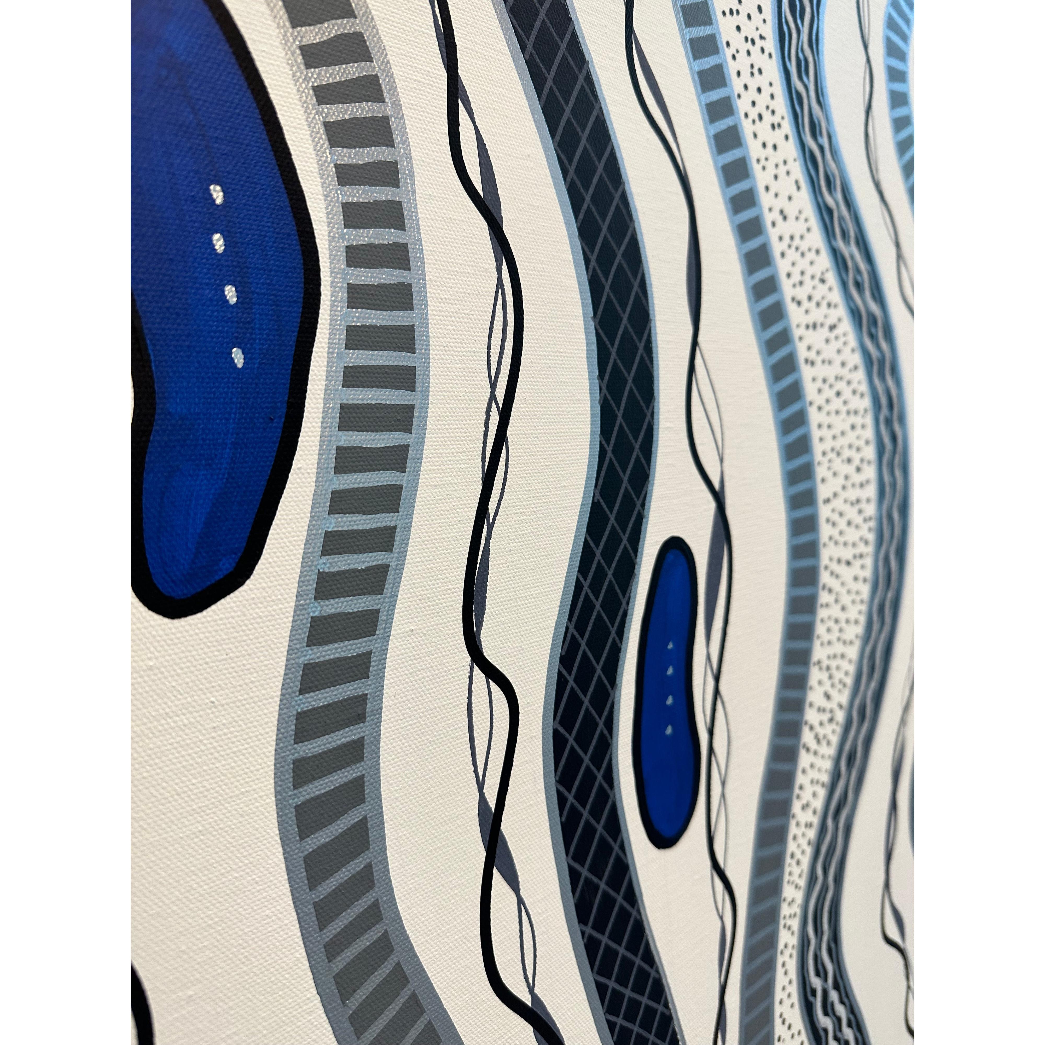 Strings İpler Kansas Üzeri Akrilik Tablo