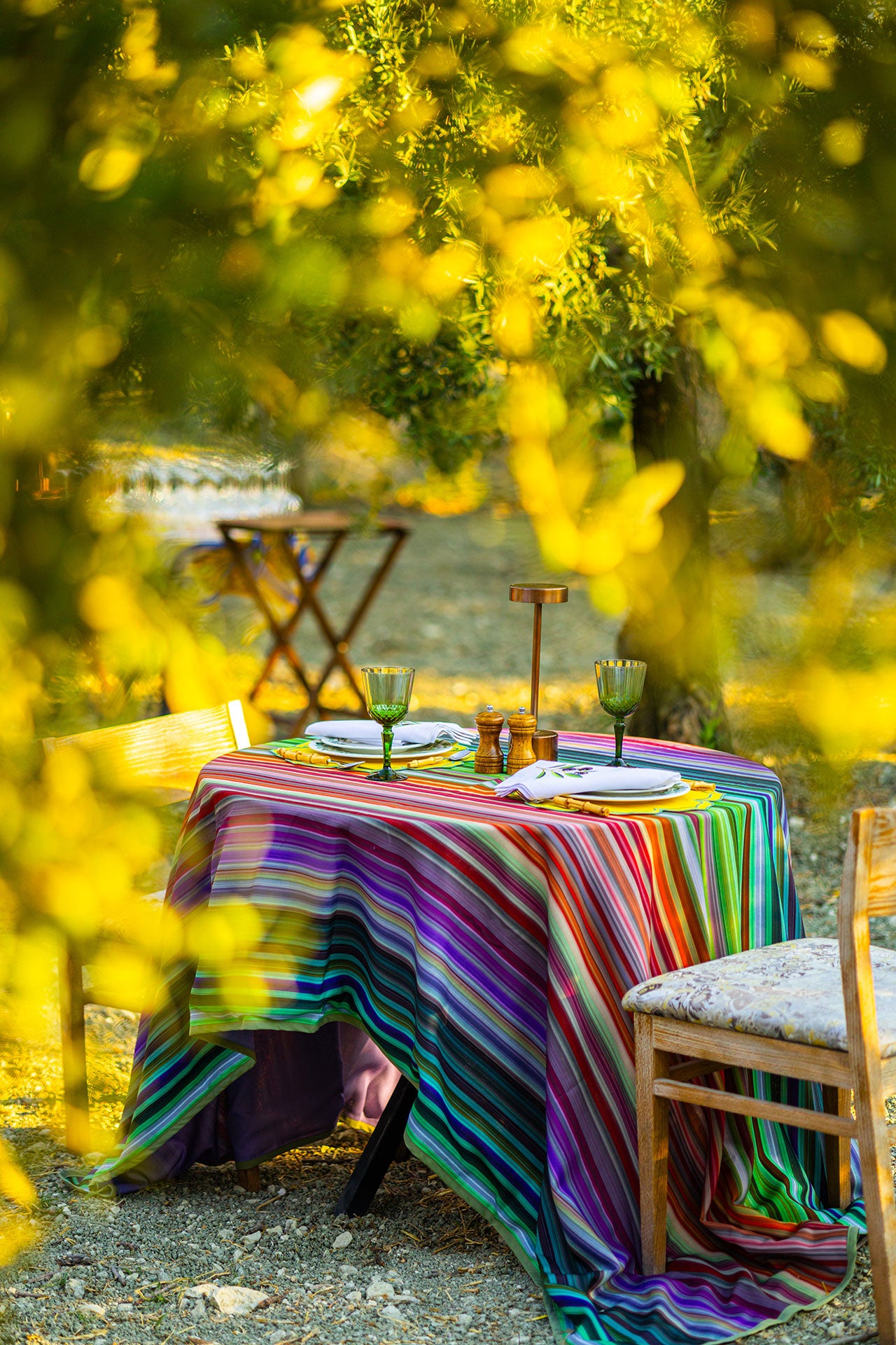 Stripe Symphony Masa Örtüsü