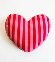 Striped Heart Xl Yastık