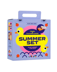 Summer Set | Gelato Plaj Havlusu Ve Oyun Kartları Seti-Oyun-ROOT-NowShopFun