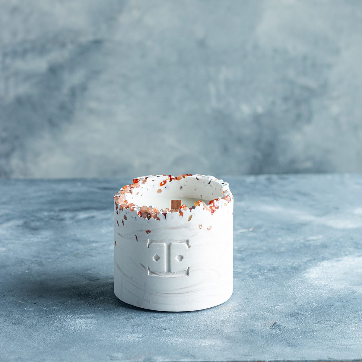 Sun And Fig Taşlı - Küçük Mum (150 G)