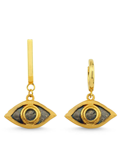 Sun Eye Asimetrik Küpe-Küpe-Volonté-NowShopFun