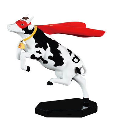 Super Cow - El Yapımı Dekoratif İnek Figürü (Cow Parade)