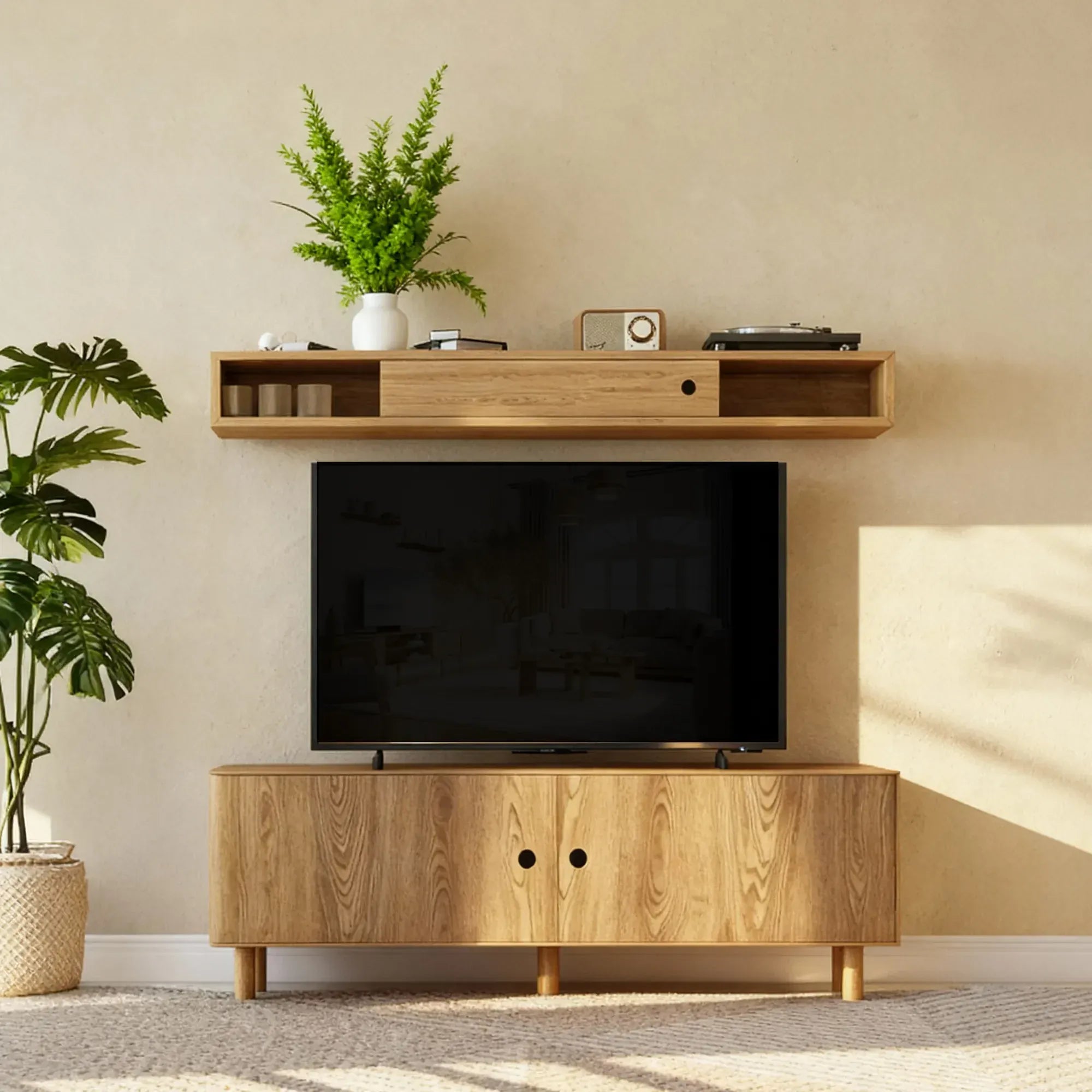 Suprema Meşe Tv Ünitesi 140 Cm