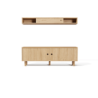 Suprema Meşe Tv Ünitesi 140 Cm-Tv Ünitesi-Blend+r-Meşe-NowShopFun