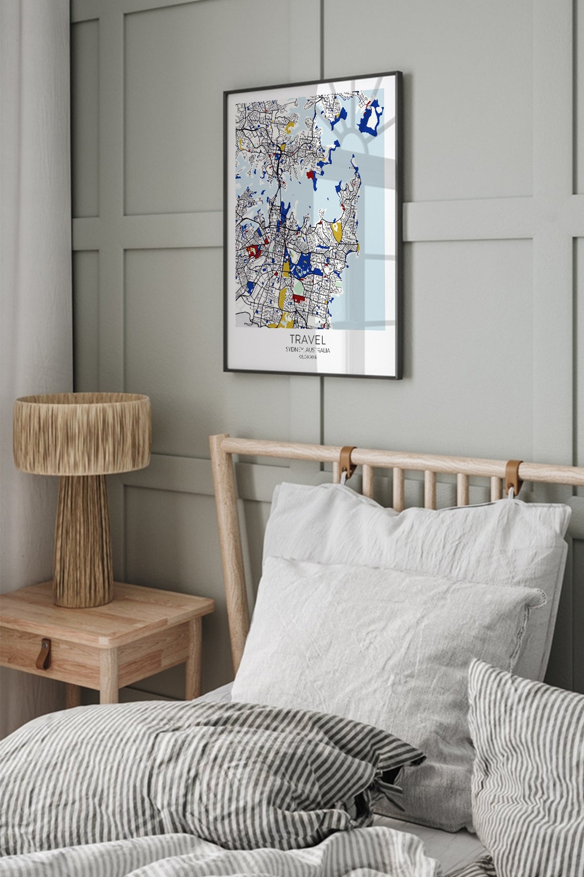 Sydney Şehir Haritası Poster