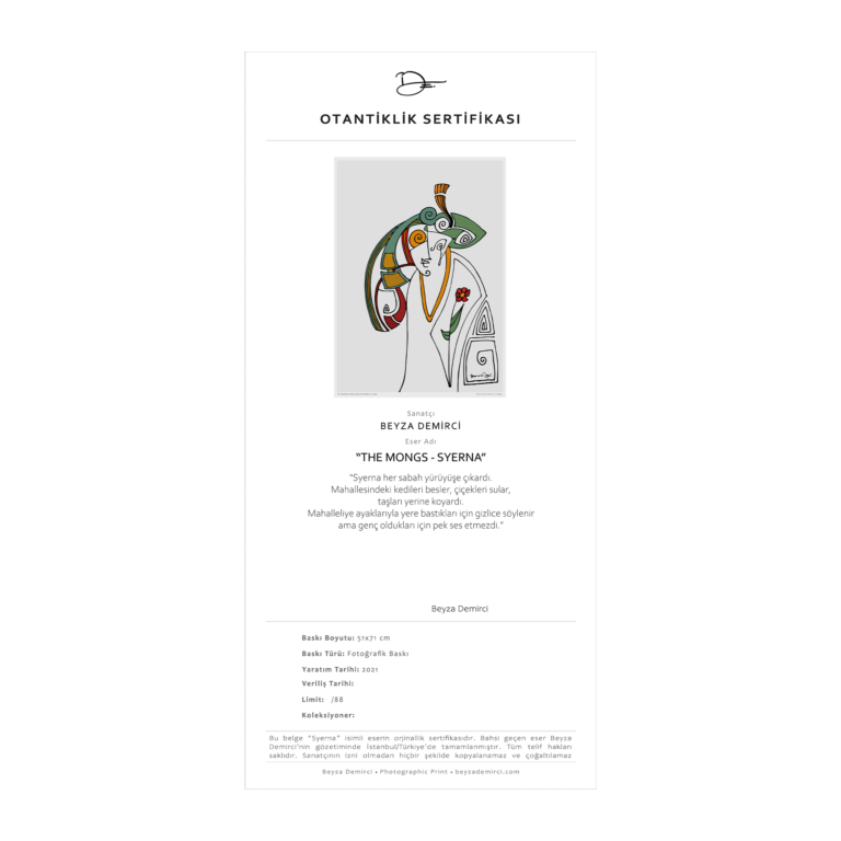 Syerna - Fine Art Baskı