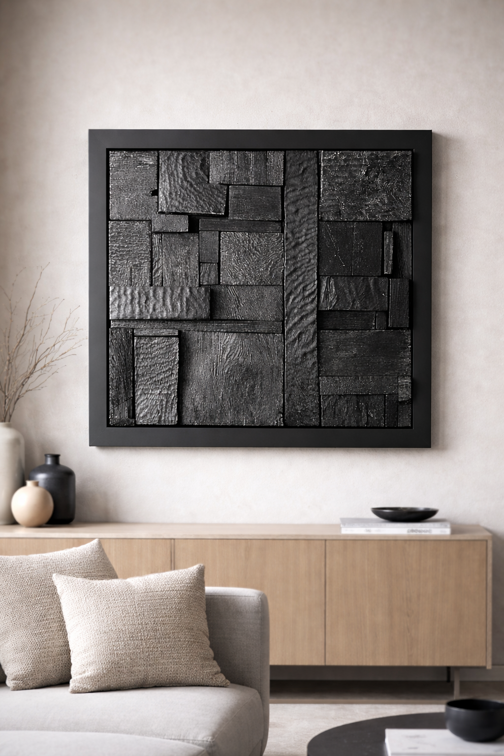 Nox I Numaralı Seri | Yakma Tekniği İle Karakter Kazandırılmış Masif Tablo