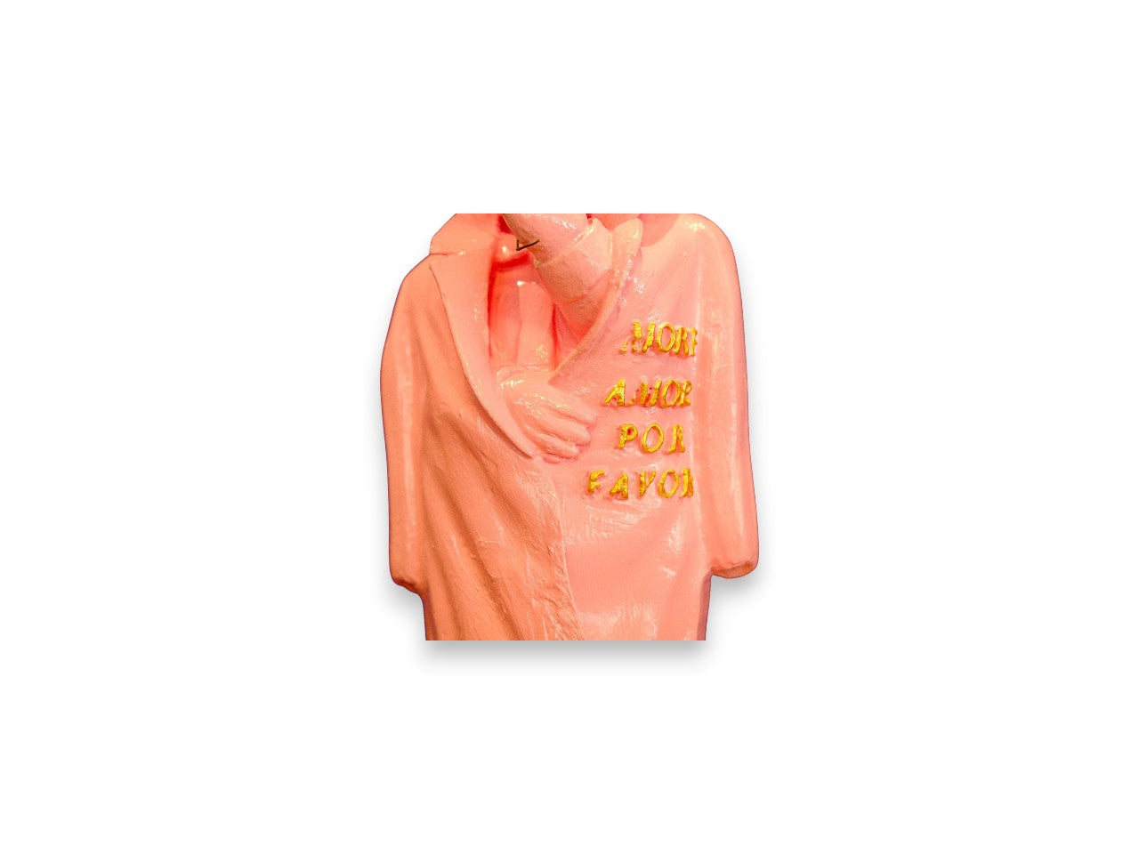Takım Elbiseli Pembe Heykel