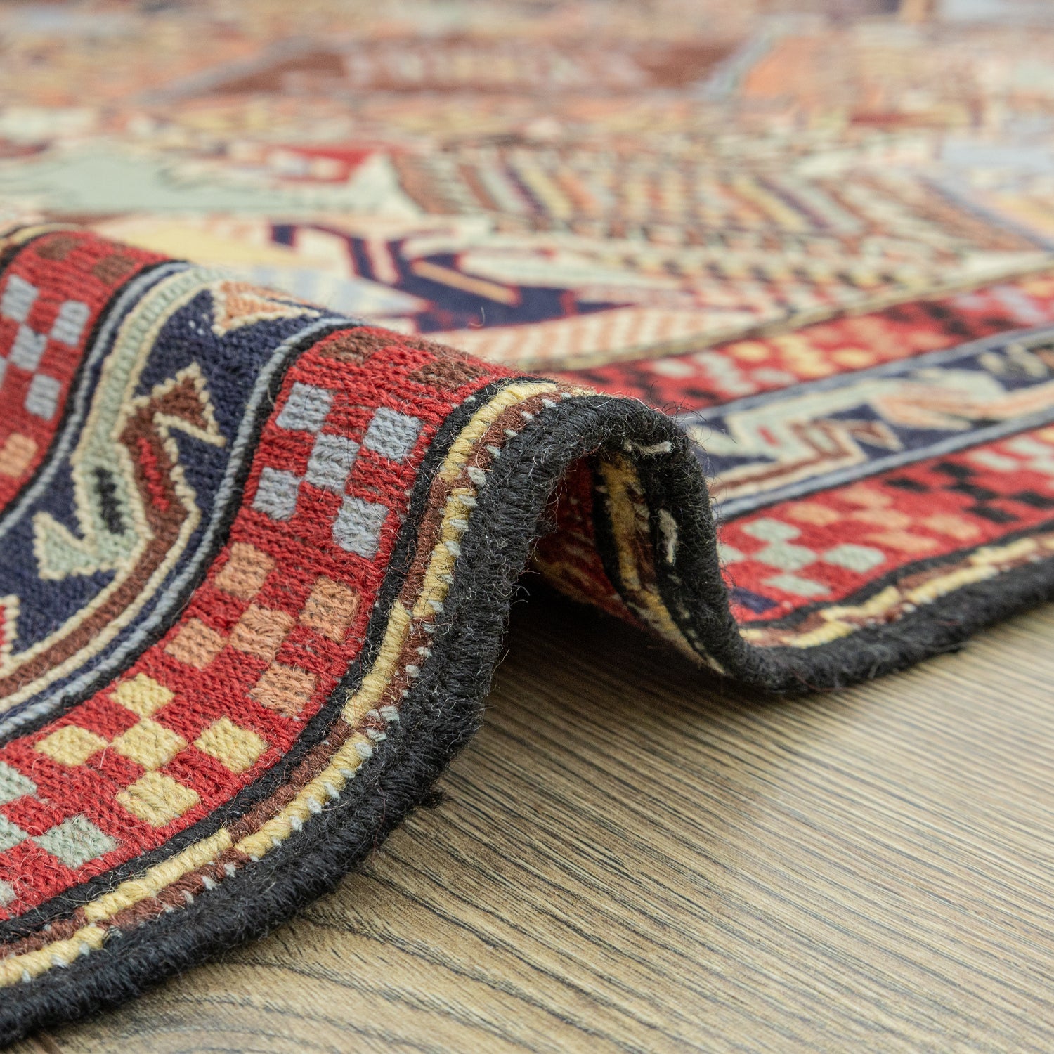 Tara Geometrik İran Sumak Kilim 130X207 Cm