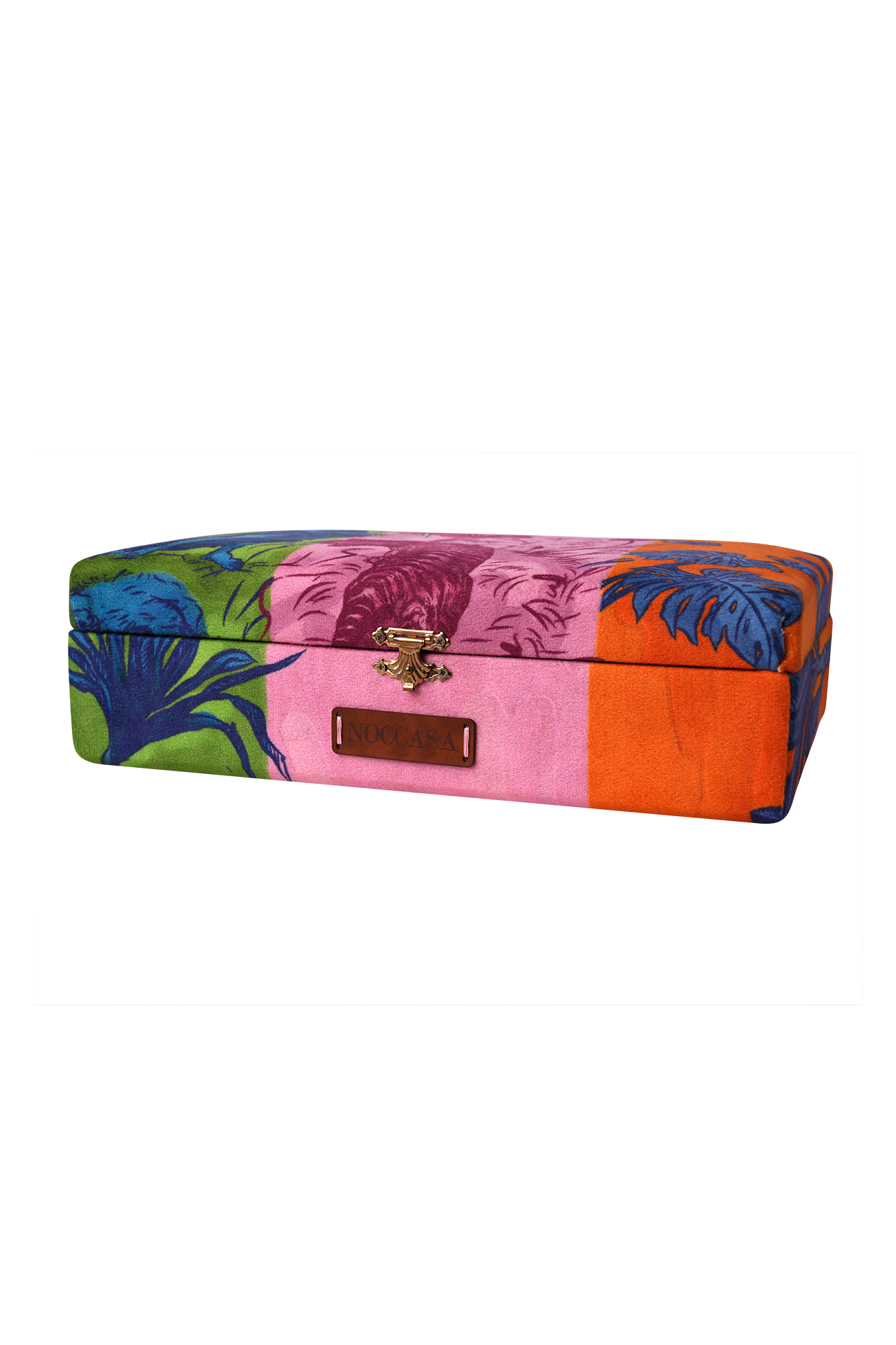 Tasarım Desenli Bölmeli Aksesuar Mücevher Kutusu