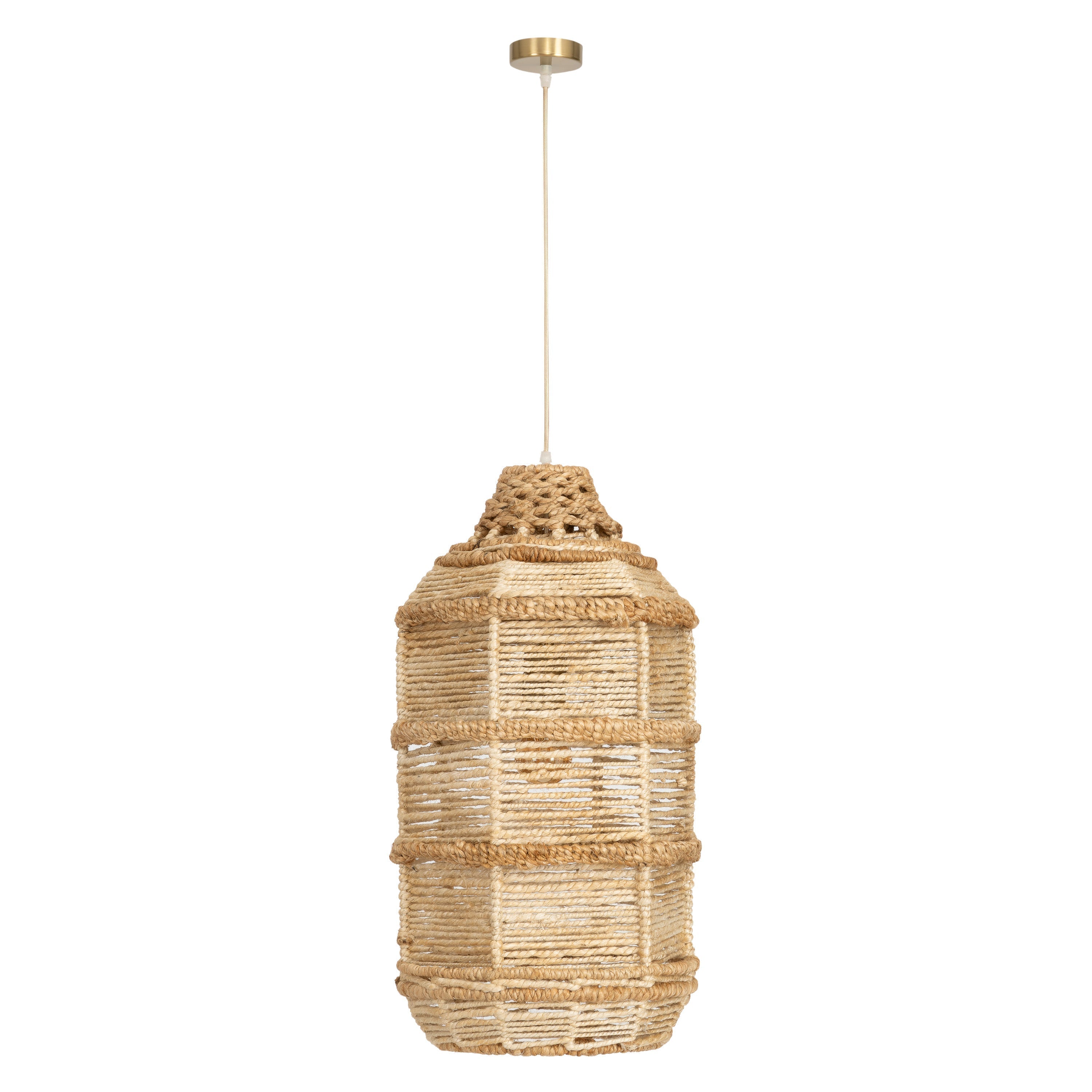 Tavan Aydınlatması Jüt Bej