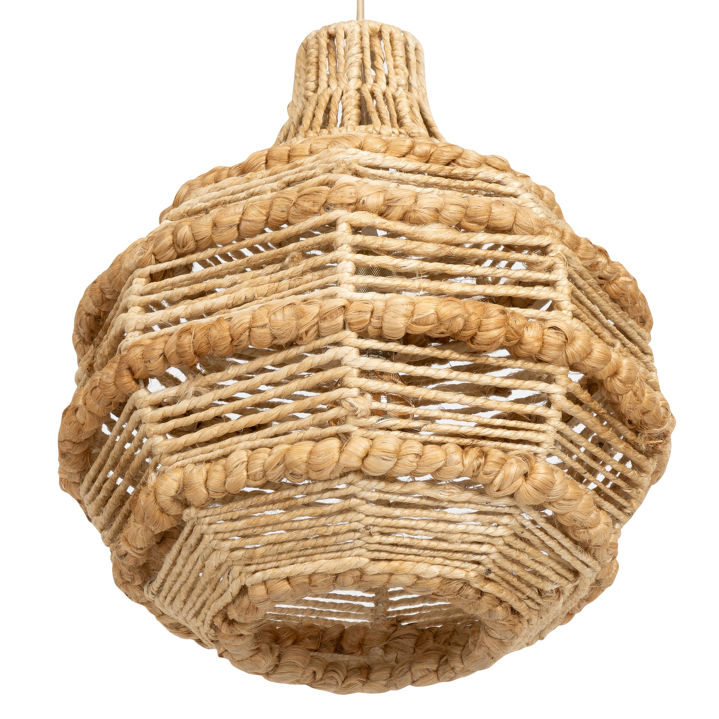 Tavan Aydınlatması Jüt Fildişi / Naturel