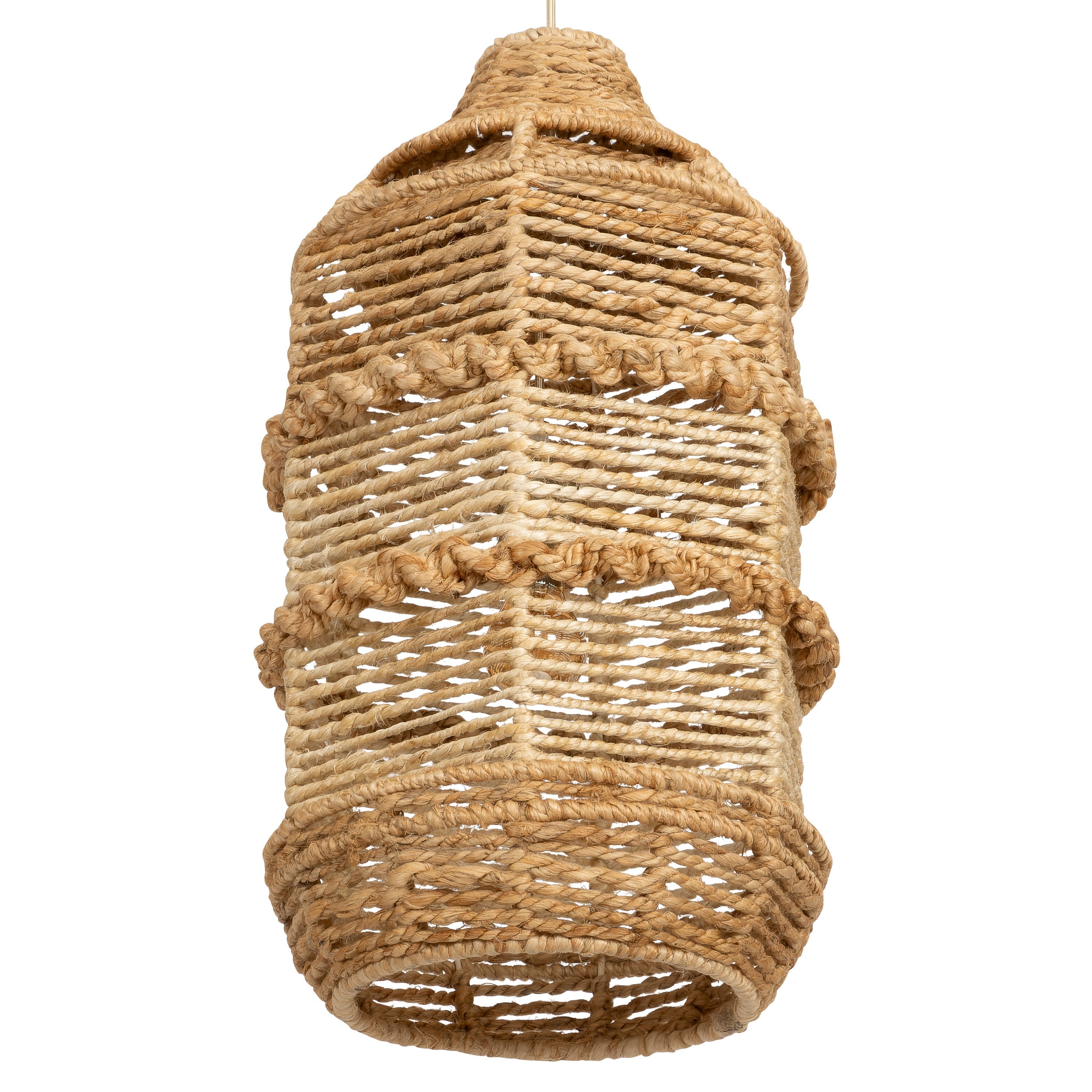 Tavan Aydınlatması Jüt Fildişi / Naturel