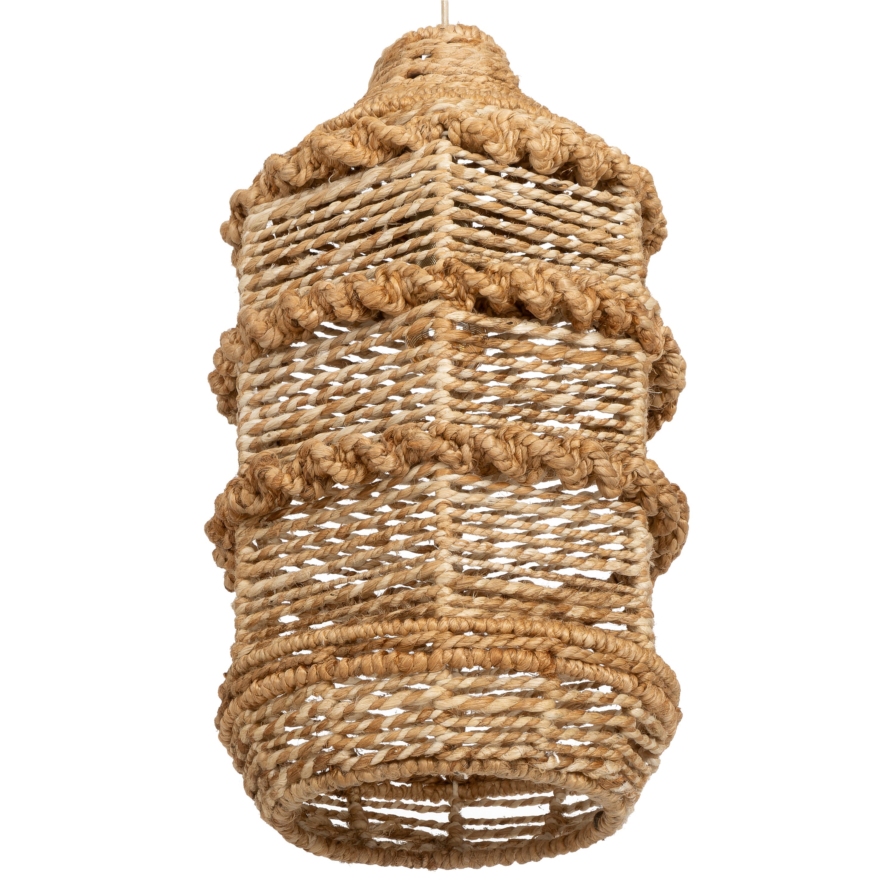 Tavan Aydınlatması Jüt Naturel / Fildişi