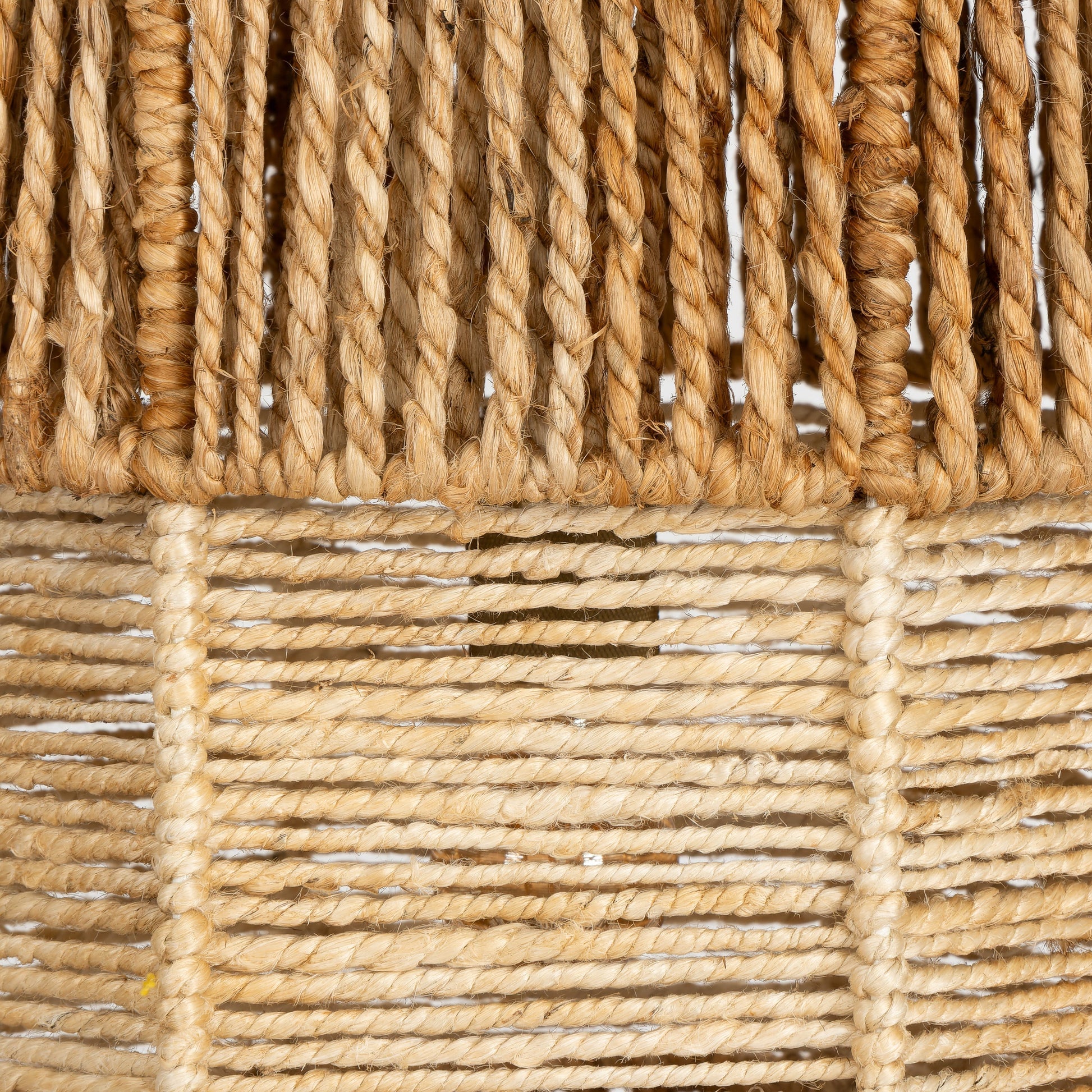 Tavan Aydınlatması Jüt Naturel / Fildişi