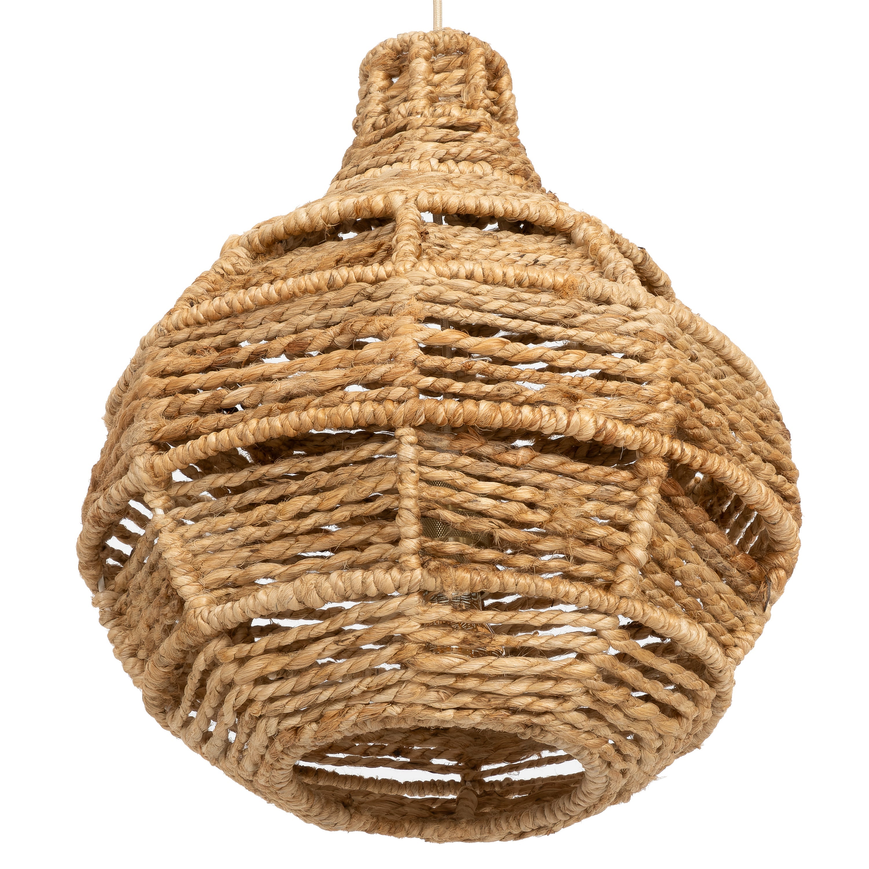 Tavan Aydınlatması Jüt Naturel